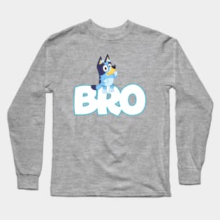 Bluey and Bingo Bro Birthday Family Long Sleeve T-Shirt